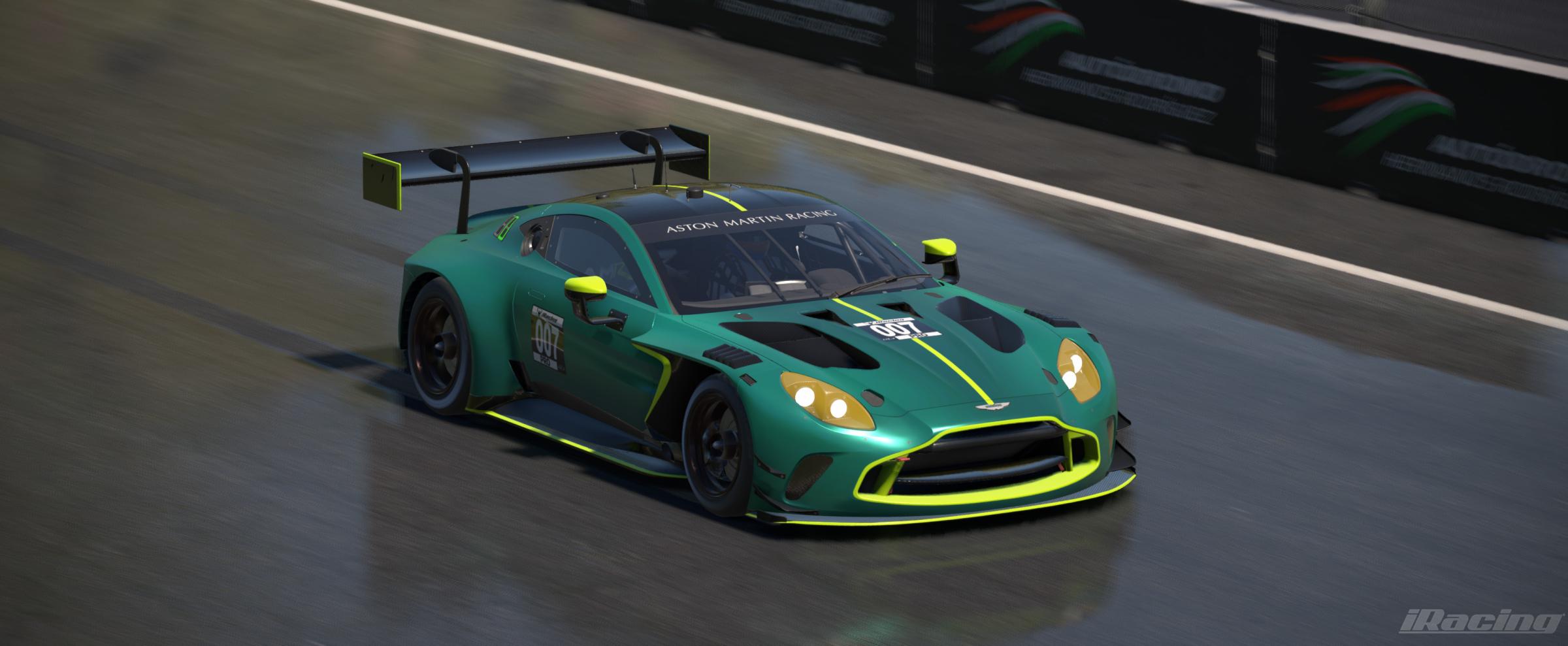 Preview of Aston Martin Racing Vantage GT3 EVO - Press Livery - iRacing Pro Placards by Michael DeTurck