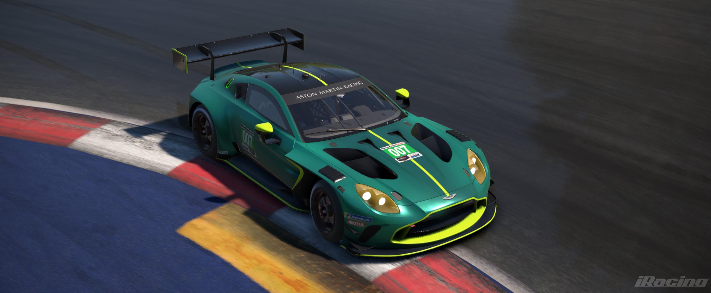 Preview of Aston Martin Racing Vantage GT3 EVO - Press Livery - IMSA GTD Placards by Michael DeTurck
