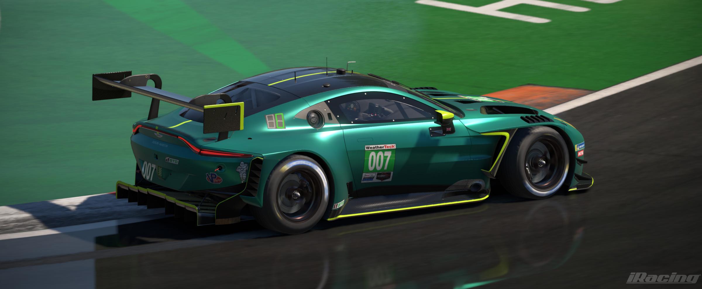 Preview of Aston Martin Racing Vantage GT3 EVO - Press Livery - IMSA GTD Placards by Michael DeTurck