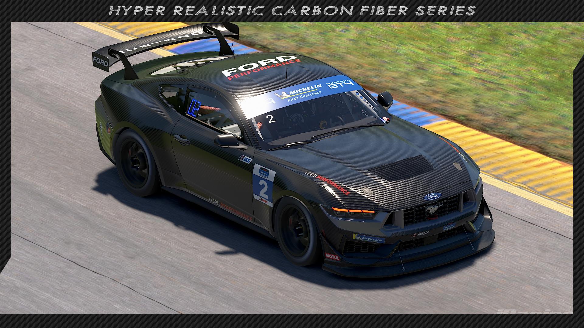 Preview of Ford Mustang GT4 Hyper Realistic Carbon Fiber Shader by Gio J J.
