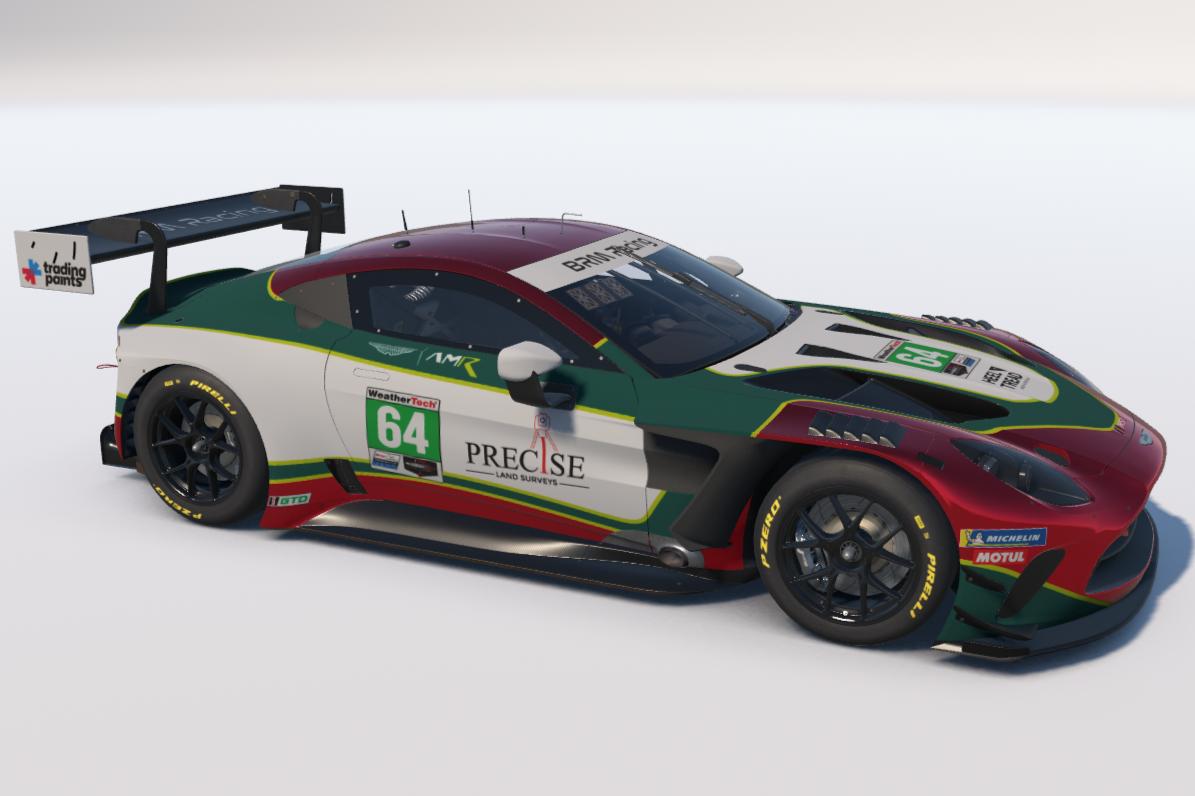 Preview of BRM Racing Vantage GT3 w/ AMR (IMSA) by Billy Mann