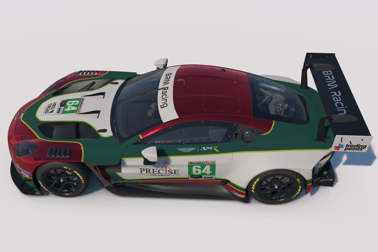 Preview of BRM Racing Vantage GT3 w/ AMR (IMSA) by Billy Mann