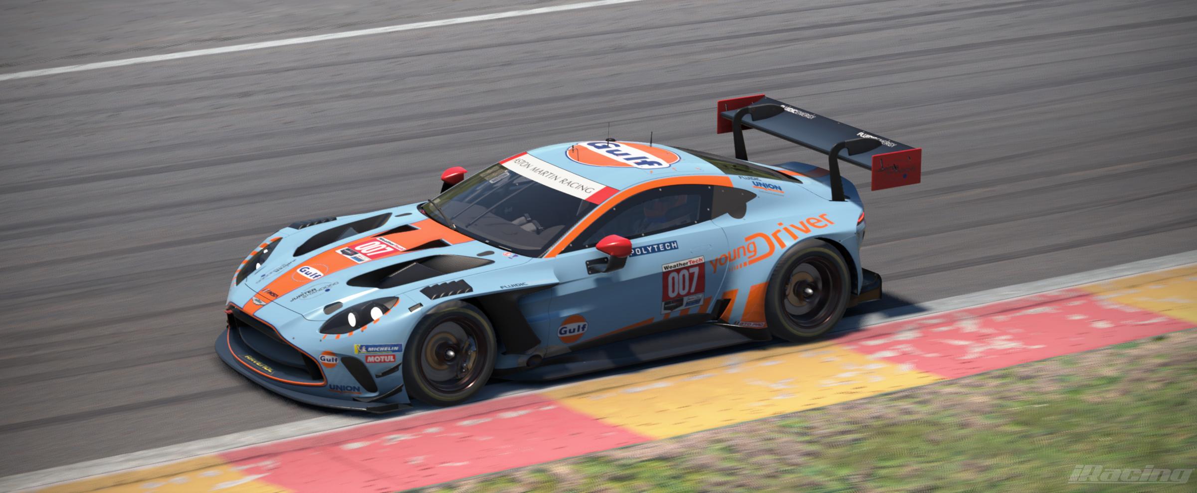 Preview of Aston Martin GT3 Evo - Young Driver Program - Gulf - DBR9/106 by Michael DeTurck