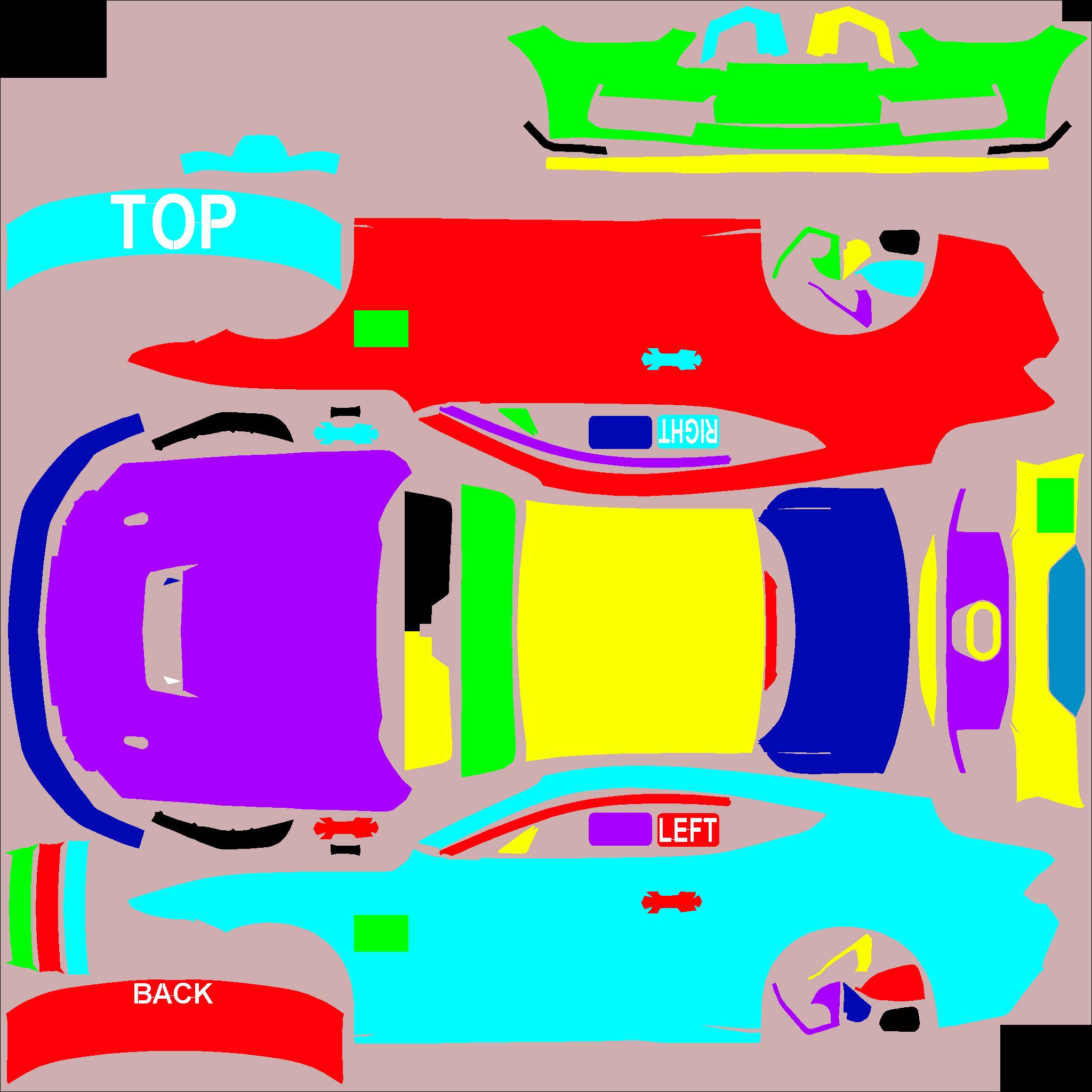Preview of Mustang GT4 Colors by Clyde Coman