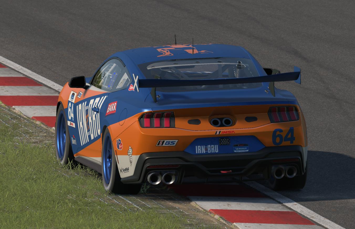 Preview of Ford Mustang GT4 Irn Bru by Daniel R Dinsdale