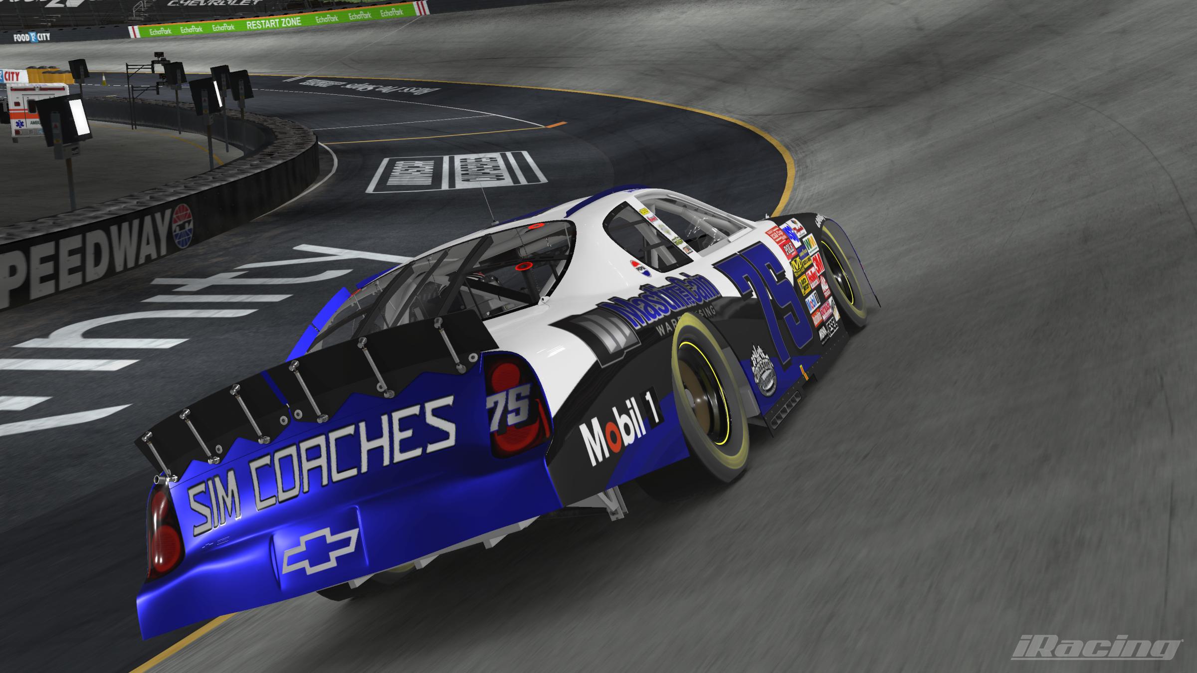 Preview of Josh Divers #75 Mastin&Cain Warehouse ICAR Gen 4 Chevy Monte Carlo  by Kendrick Hom