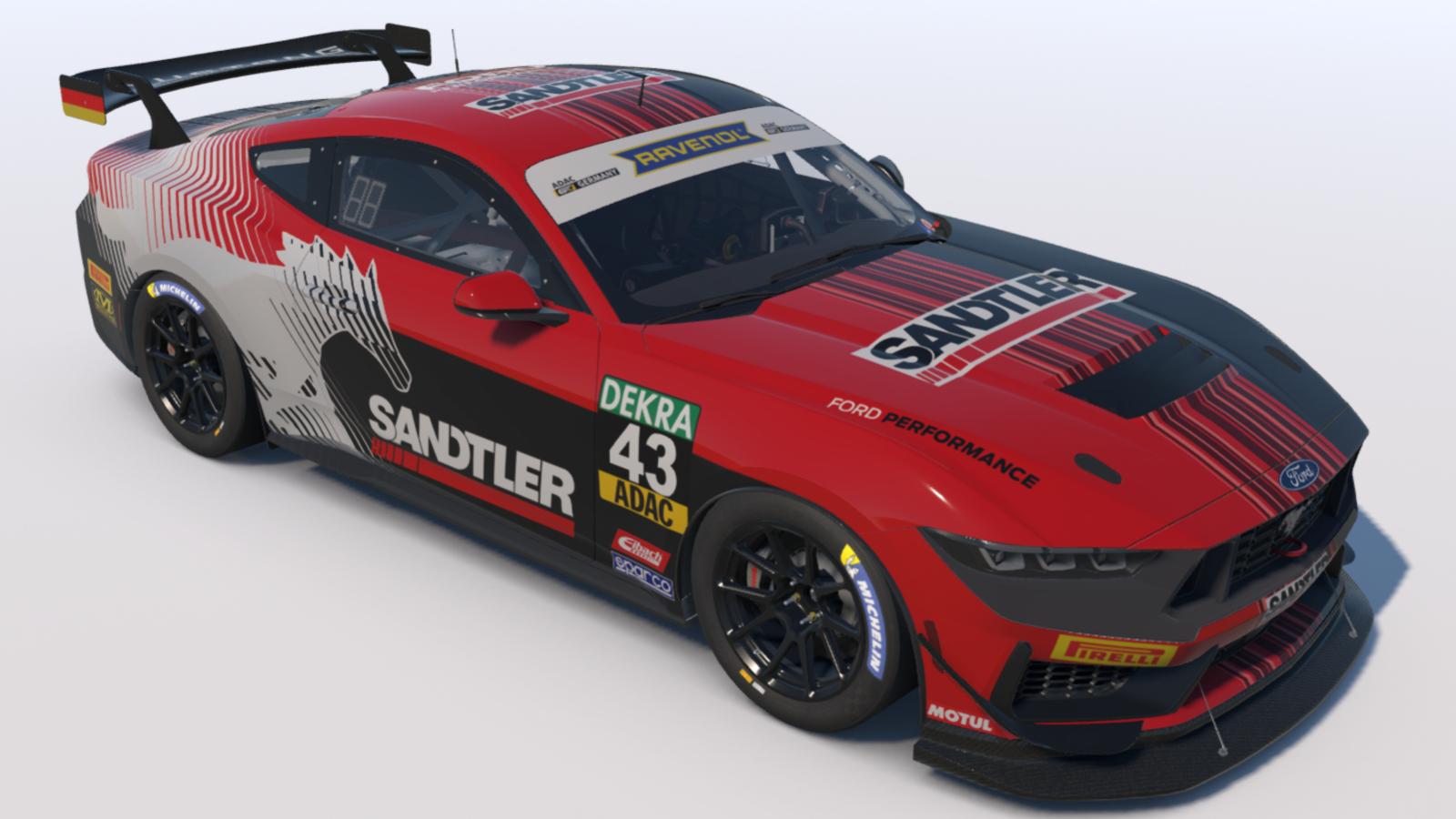 Preview of Sandtler ADAC GT4 Germany Mustang by Michael Teusch