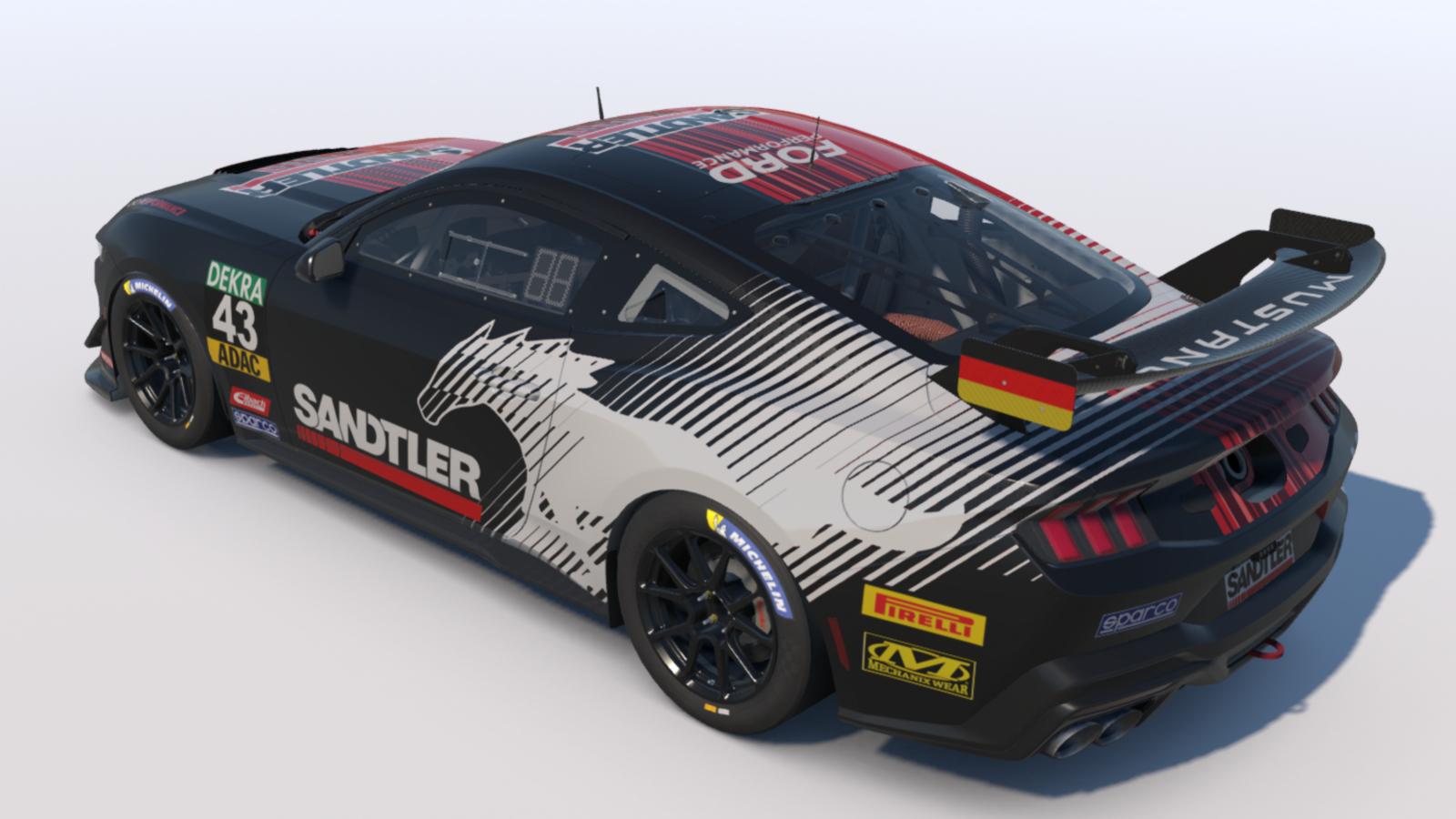 Preview of Sandtler ADAC GT4 Germany Mustang by Michael Teusch