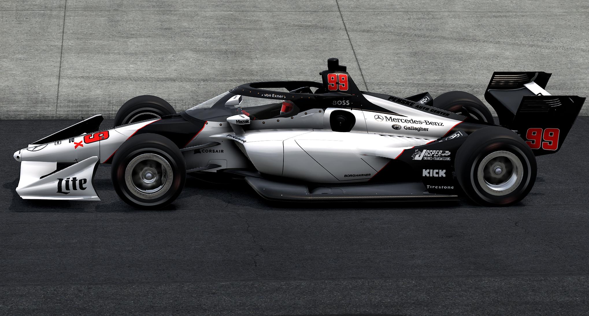 #99 Marlboro Blacks / Marlboro Penske Mercedes "Weapon X" by Abigail ...