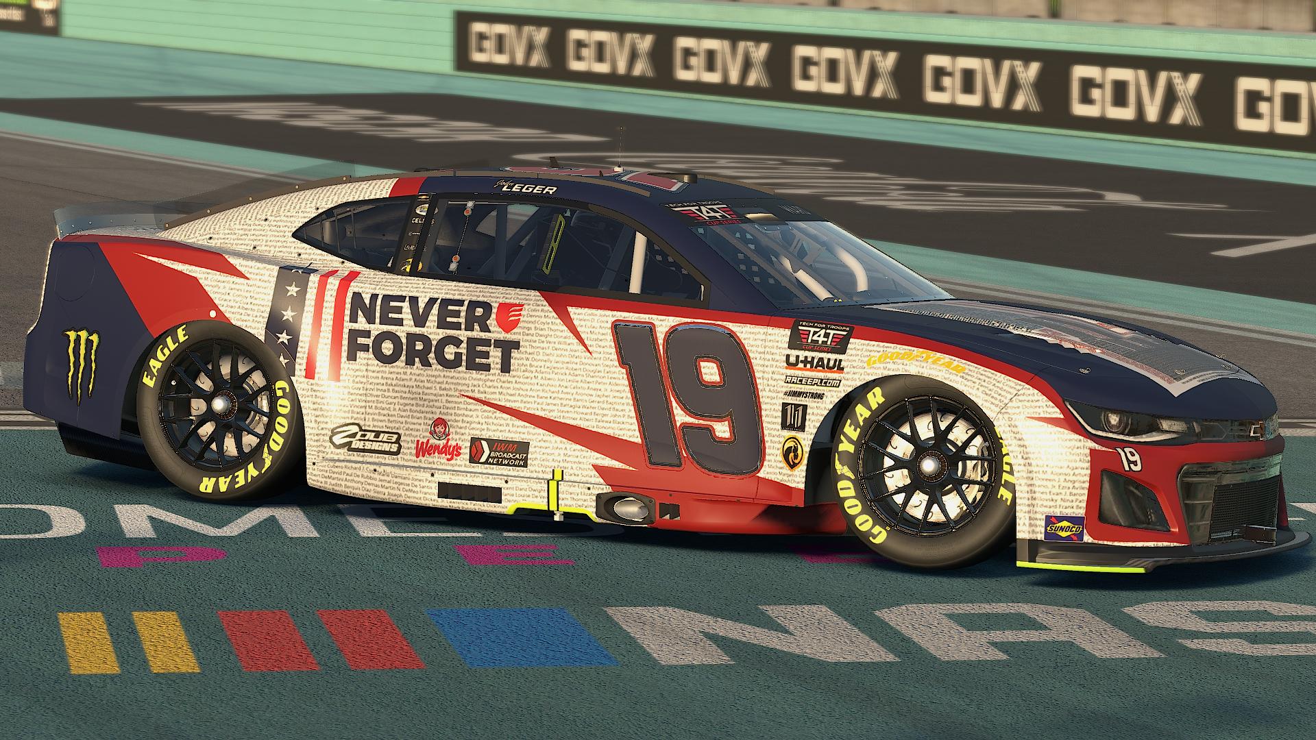 Preview of John Leger "never forget" 9/11 memorial Camaro by zachary W.