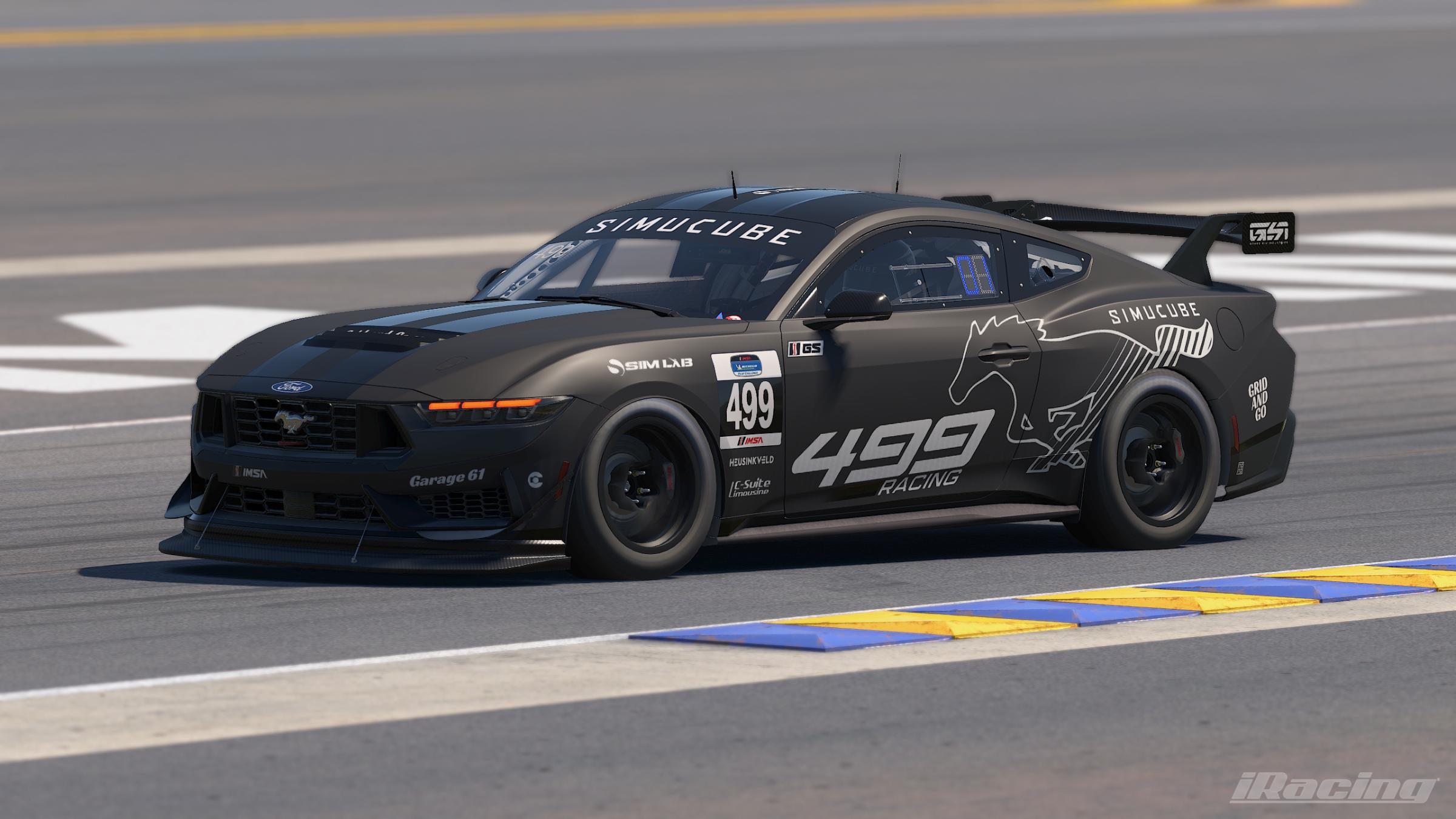 Preview of 499RACING - Ford Mustang GT4 5.0 (Blackout) by Nick Eby