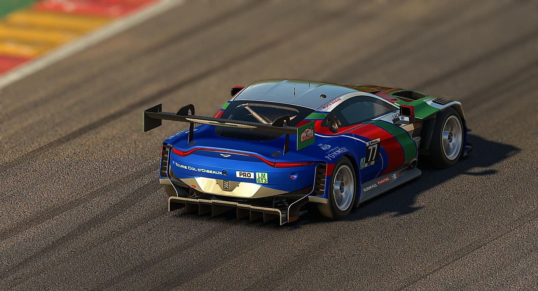 Preview of Ecurie Col dOiseaux Aston Martin Vantage GT3 EVO by Mike Riedner
