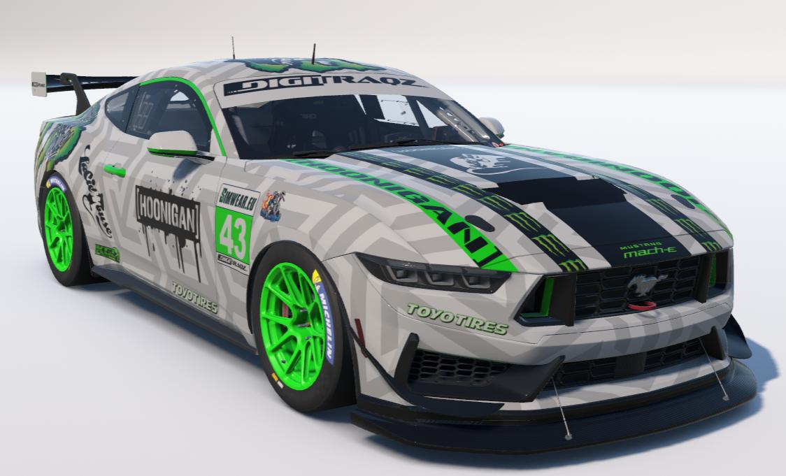 Preview of LaCie MouSe Racing Division Ford Mustang GT4 by Jorn N.
