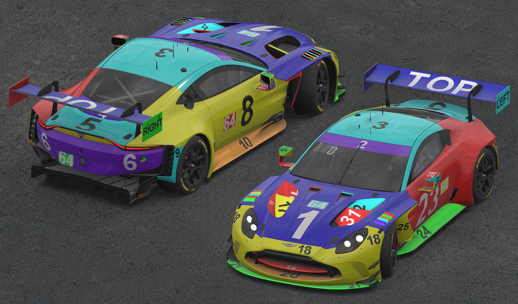 Preview of Aston Martin GT3 Colors by Clyde Coman