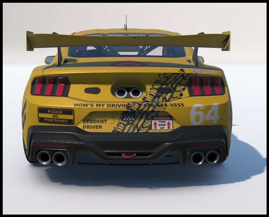 Preview of Student Driver - Ford Mustang GT4 by Jeremy Kerr