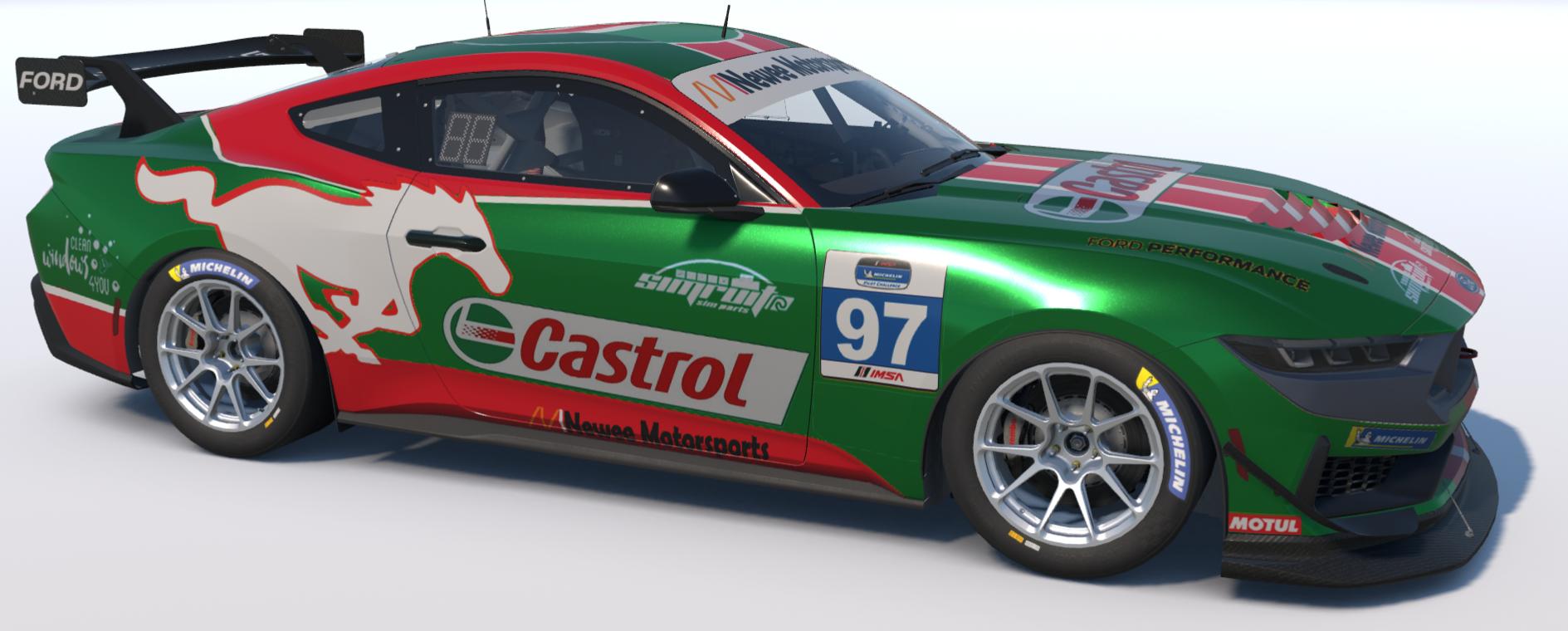 Preview of Castrol Ford Mustang GT4 by Gene N.