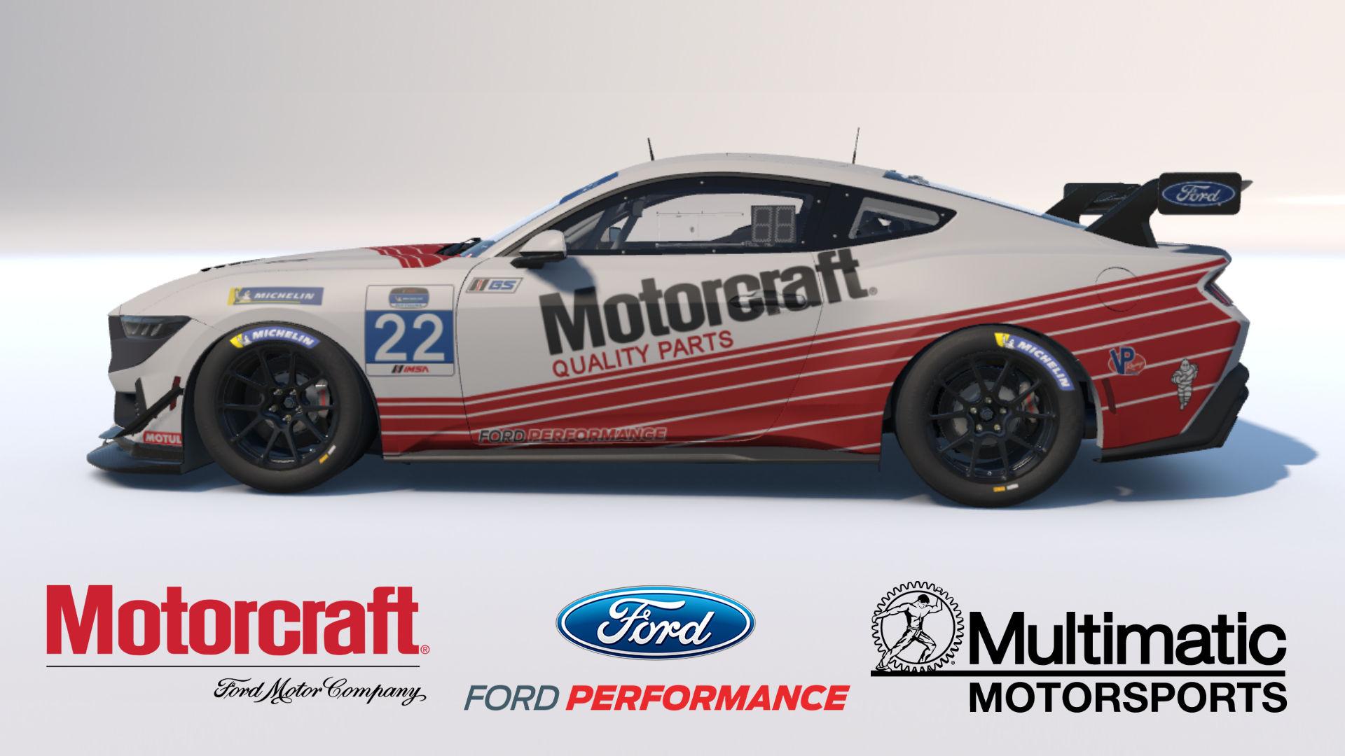 Preview of Multimatic Mustang GT4 by Stephane Parent