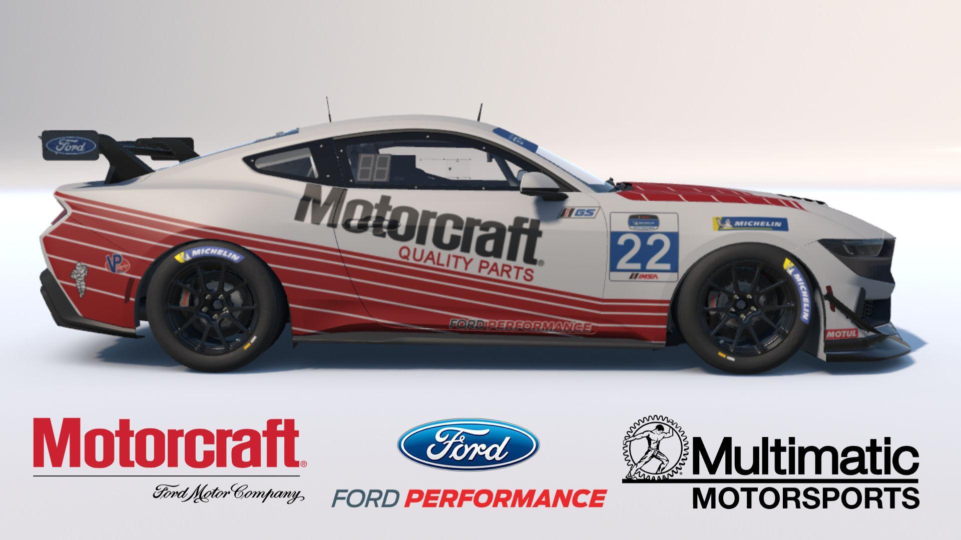 Preview of Multimatic Mustang GT4 by Stephane Parent