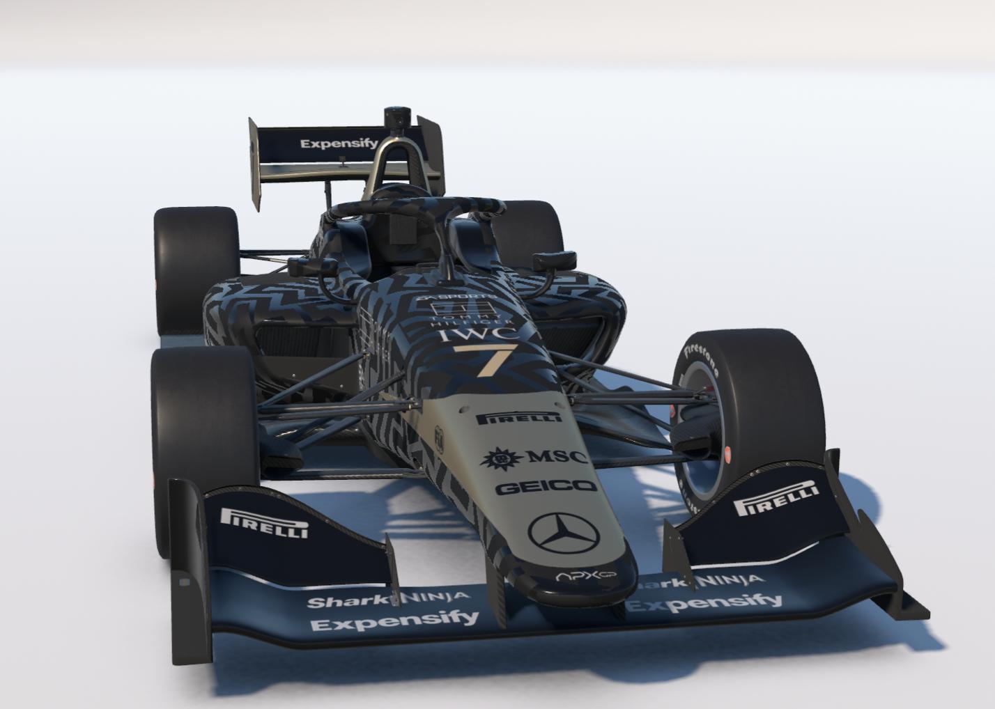 Preview of APX GP Expensify Apex GP paint for Dallara IL-15 by Keith Archer