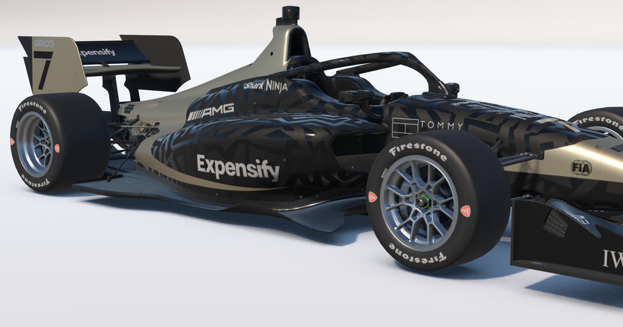 Preview of APX GP Expensify Apex GP paint for Dallara IL-15 by Keith Archer