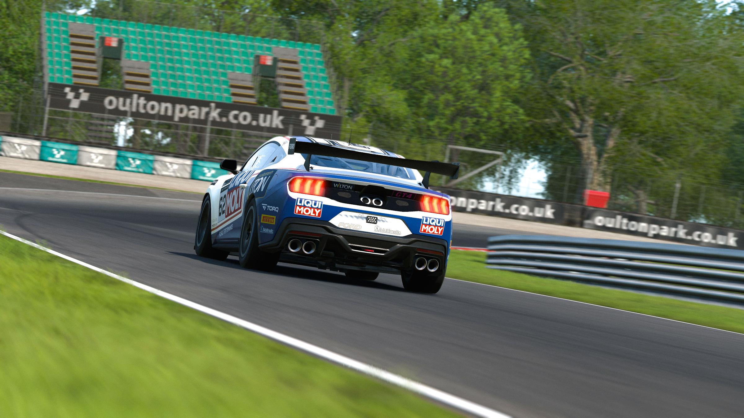 Preview of Academy Motorsport Liqui Moly Mustang GT4 - British GT 2024 by Craig Salter