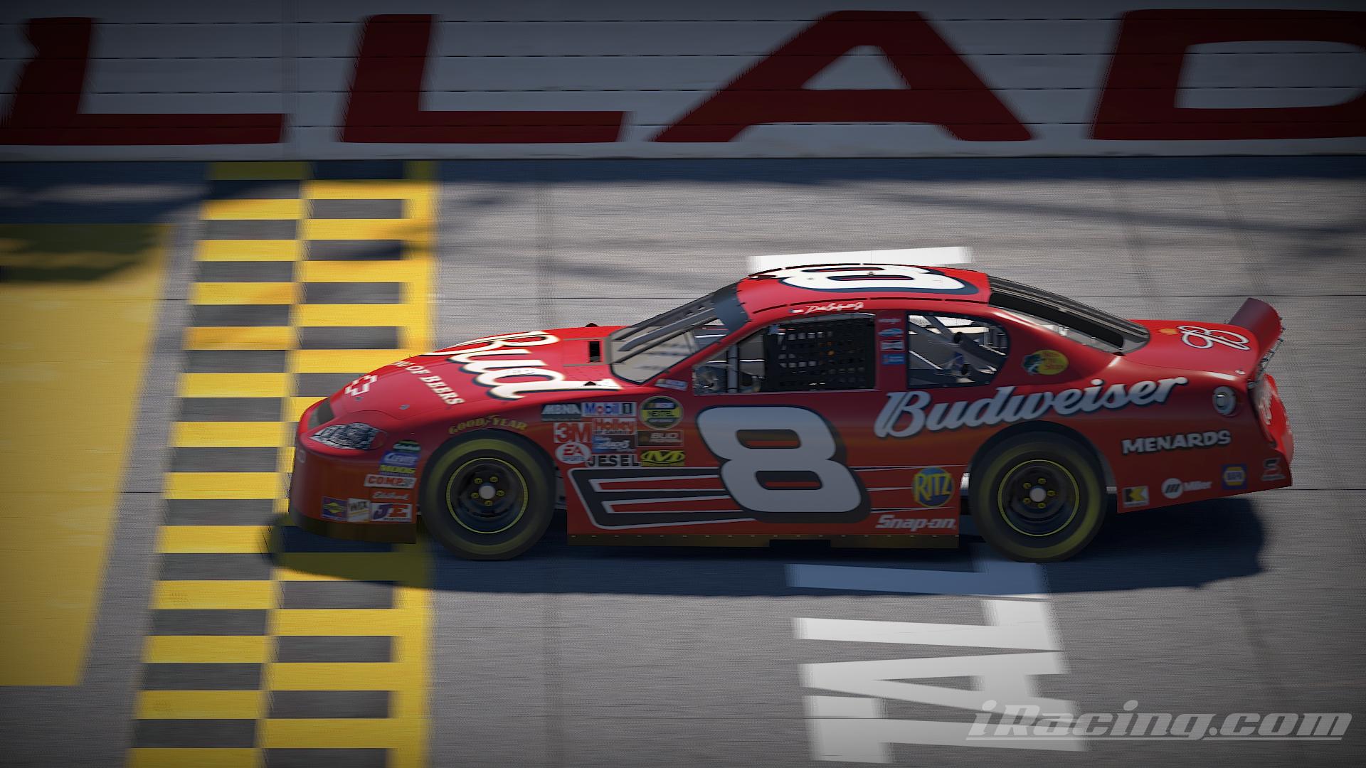 Preview of 2005 Dale Earnhardt Jr. Budweiser Chevy-SuperSpeedway by Parker Alexander