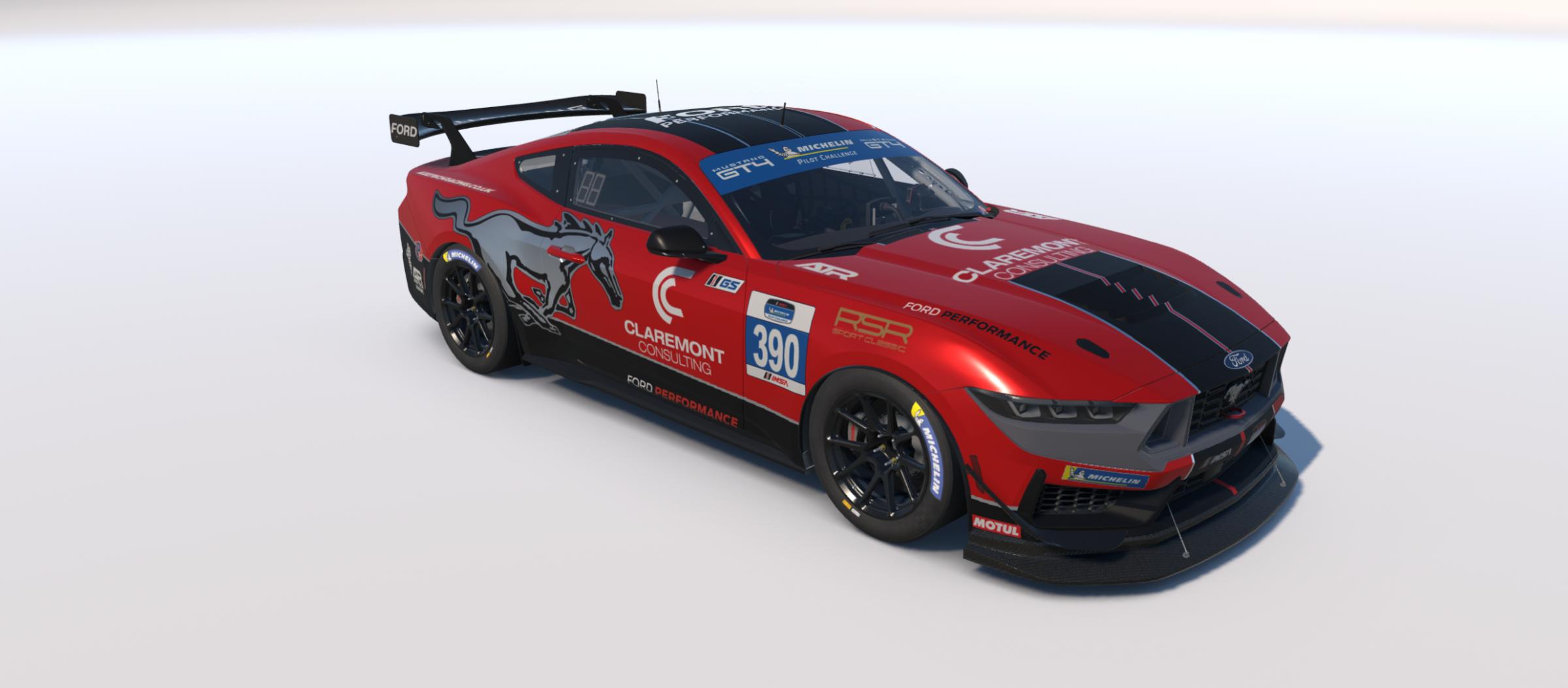 Preview of 2025 Azz Tech Racing Mustang GT4 by Matthew Cheverton
