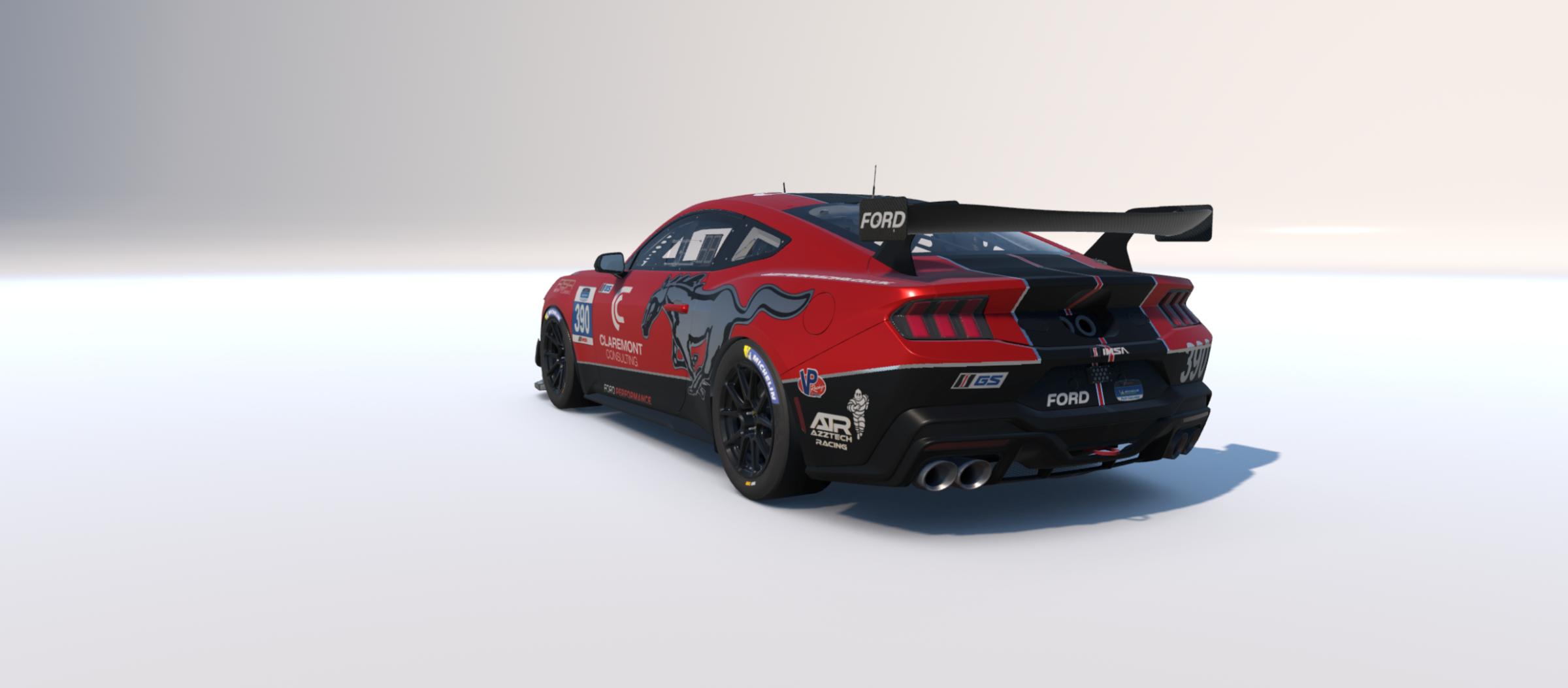 Preview of 2025 Azz Tech Racing Mustang GT4 by Matthew Cheverton