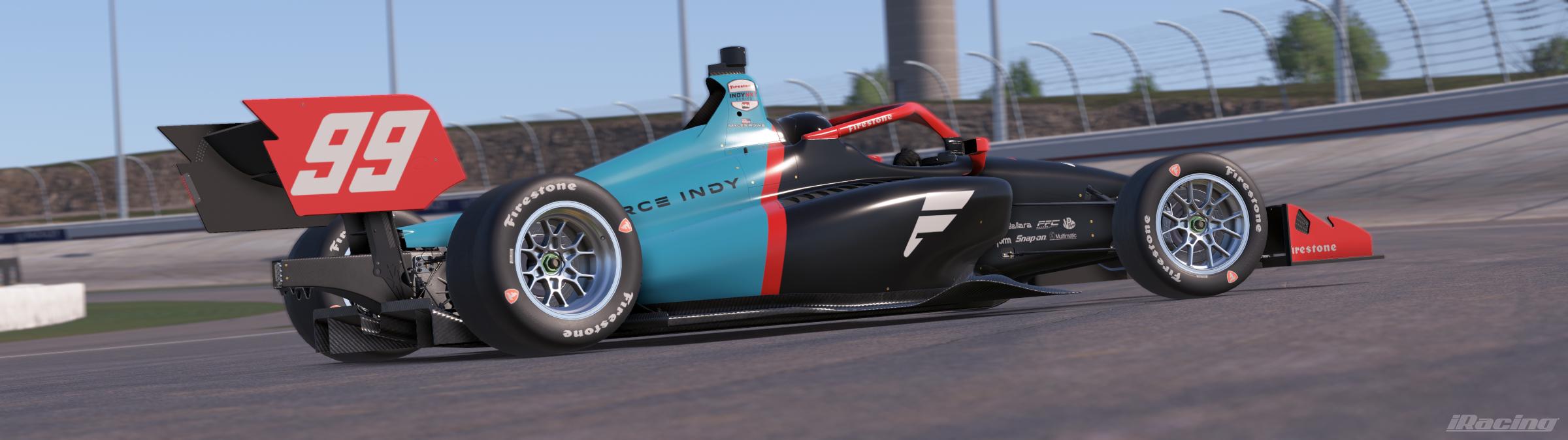 Preview of Myles Rowe Abel Motorsport Force Indy by Mick J.