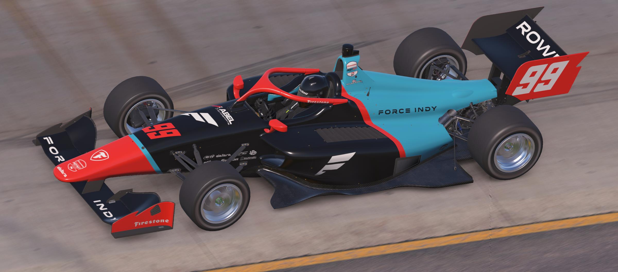 Preview of Myles Rowe Abel Motorsport Force Indy by Mick J.