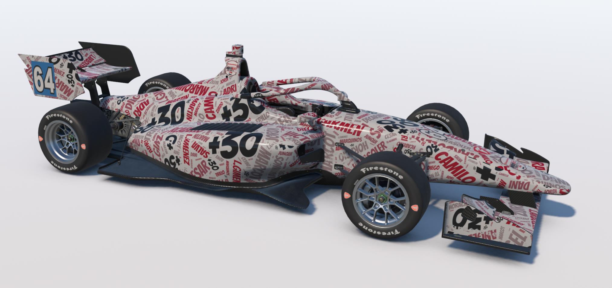 Preview of Dallara IL 15 md30 nube nombres blanco by Jesús Arboleya