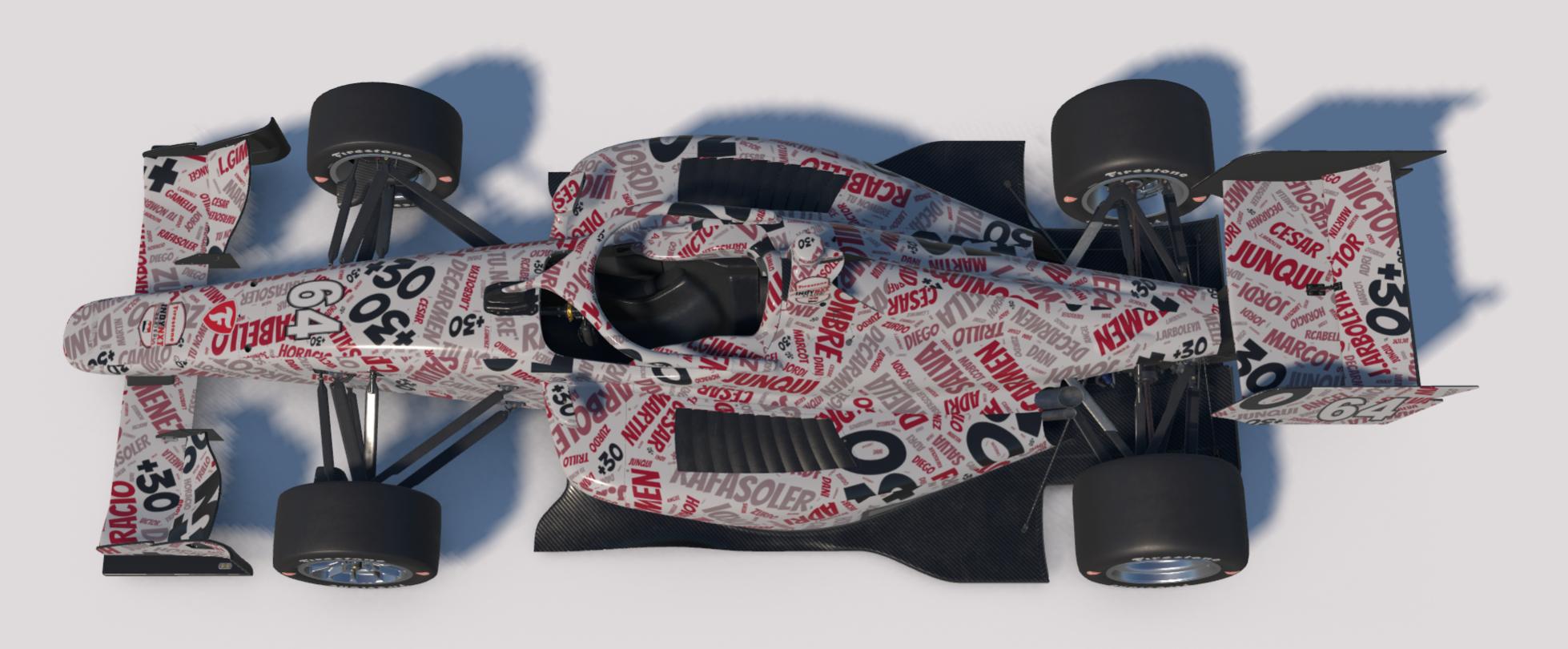 Preview of Dallara IL 15 md30 nube nombres blanco by Jesús Arboleya