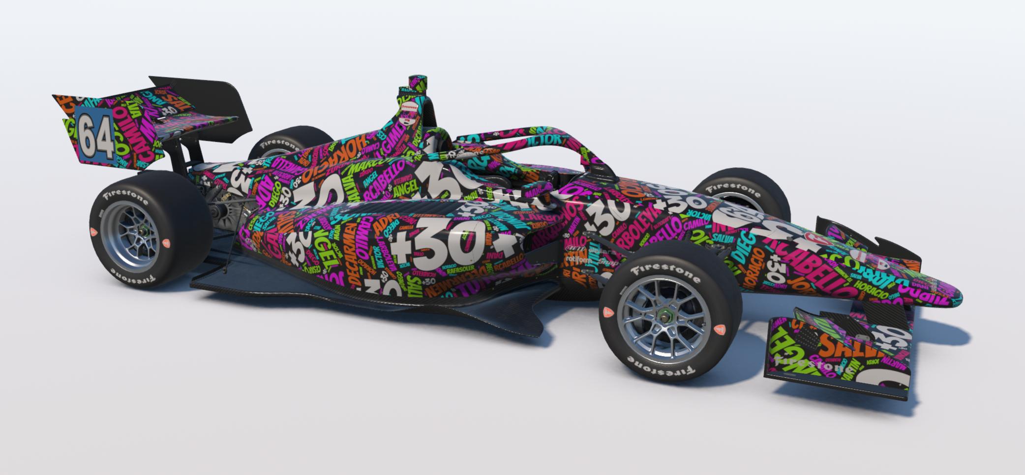 Preview of Dallara IL 15 md30 nube nombres negro by Jesús Arboleya