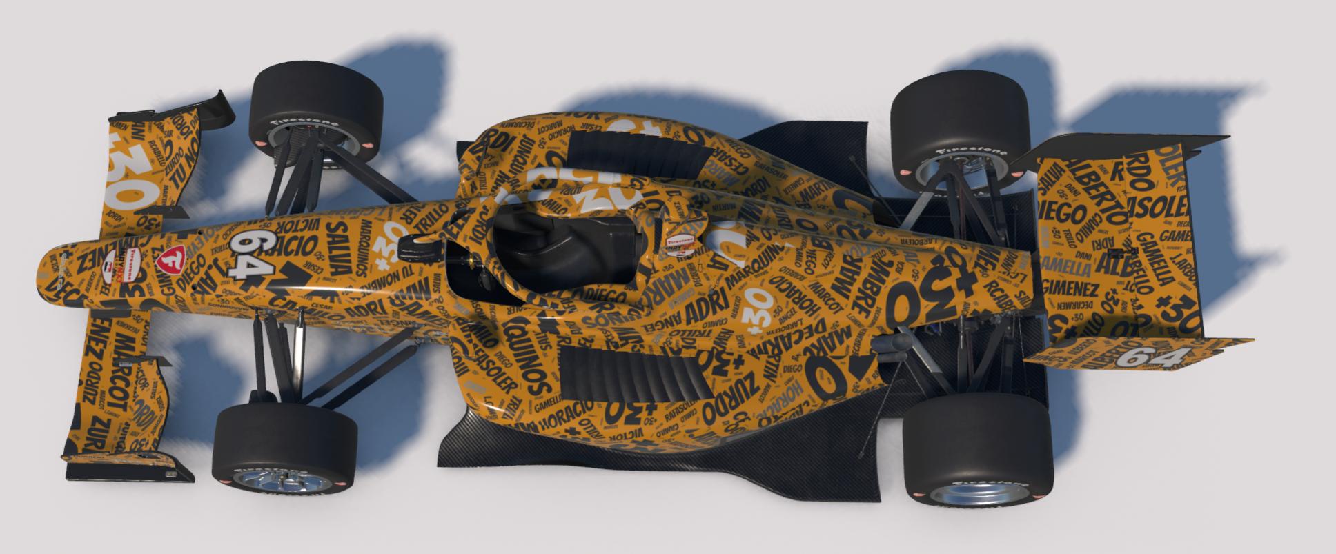 Preview of Dallara IL 15 md30 nube nombres naranja by Jesús Arboleya