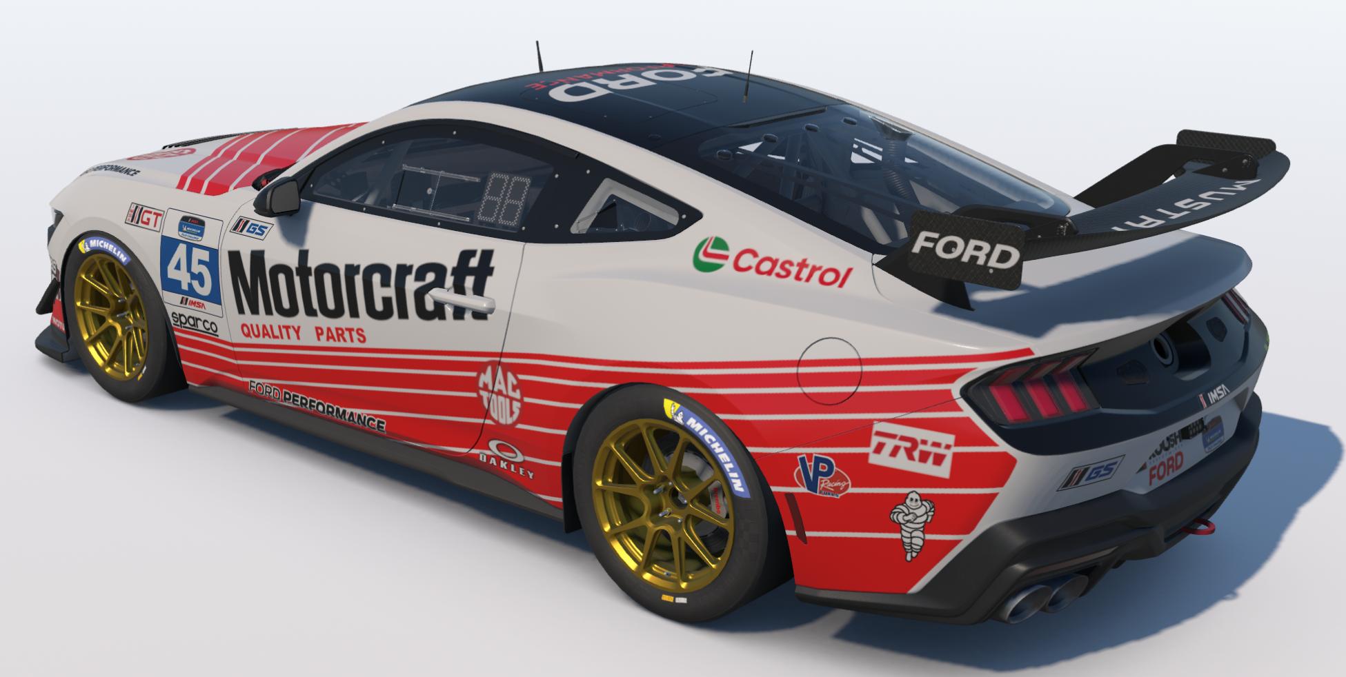 Preview of Classic Ford Motorcraft Livery re-imagined by Mike W.
