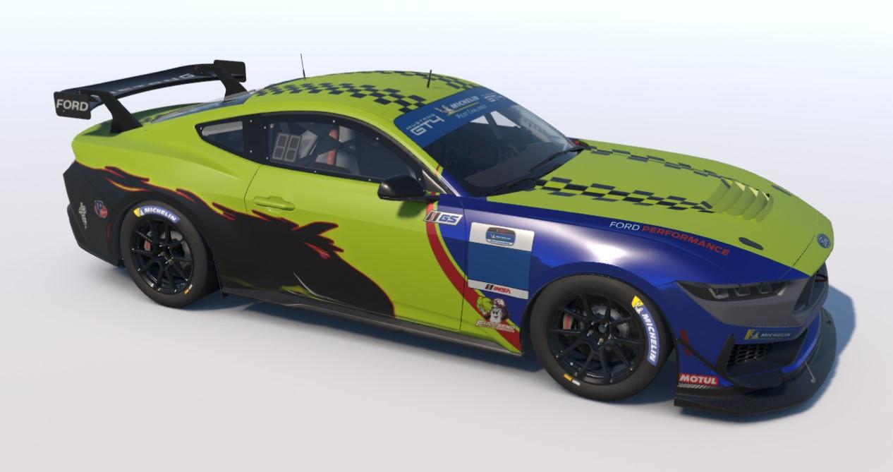 Preview of Tim Allen IMSA Inspired GT4 Mustang by Jordon DeCola