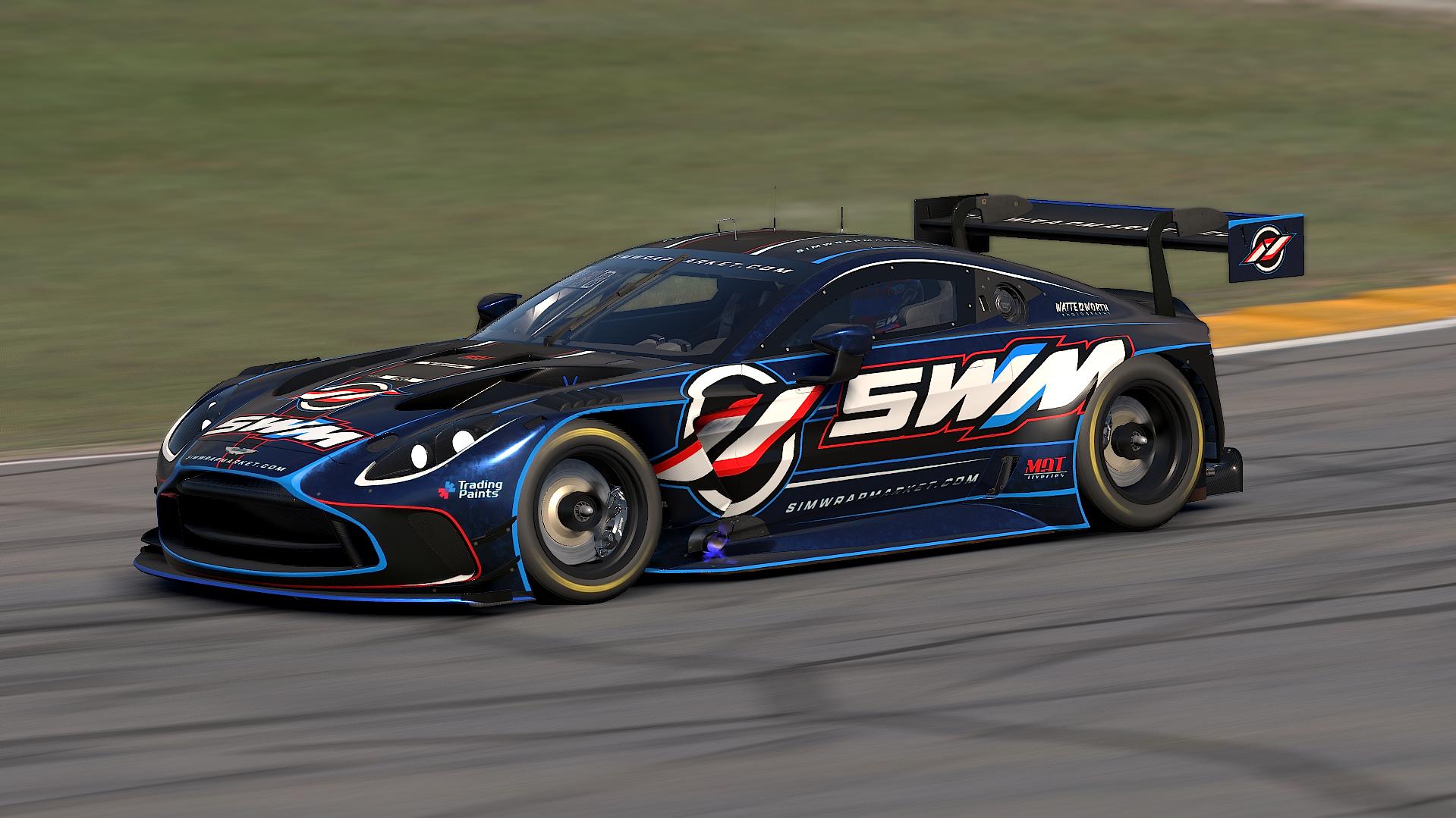 Preview of Sim Wrap Market Aston Martin Vantage GT3 by Matthew A Tomelleri