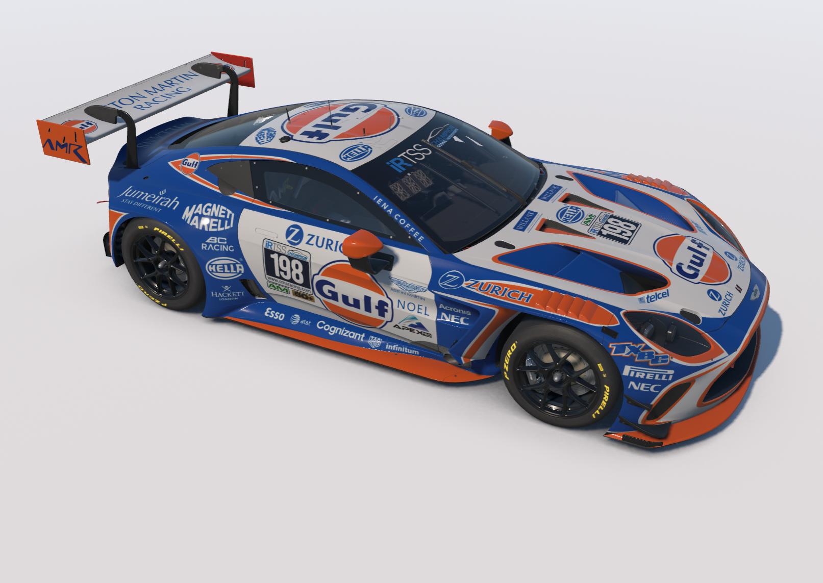 Preview of TxBC Gulf AMR Vantage GT3 EVO by Warren M.