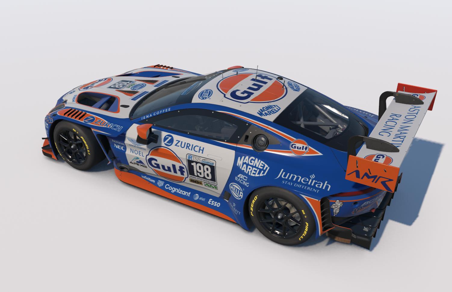 Preview of TxBC Gulf AMR Vantage GT3 EVO by Warren M.