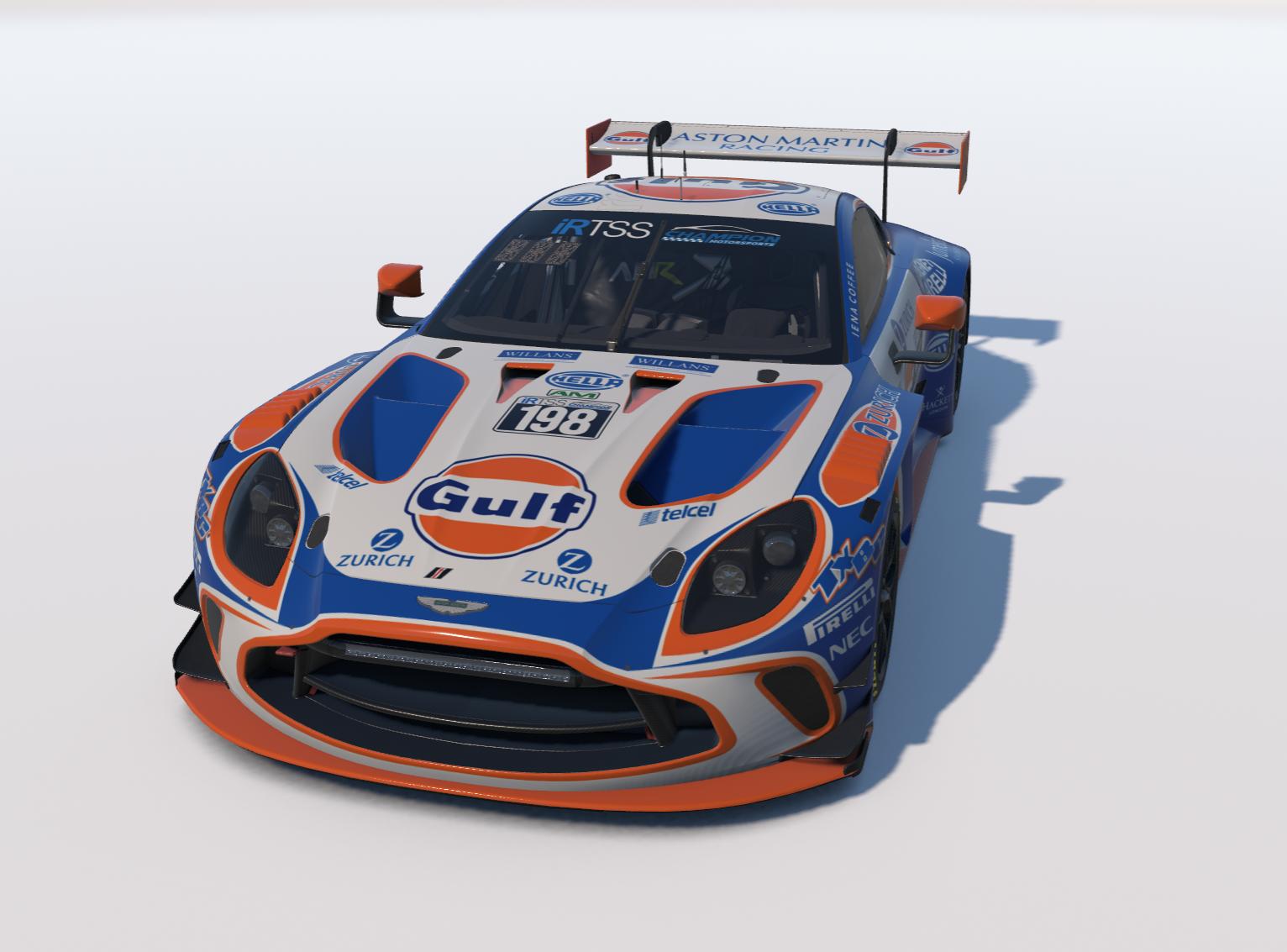 Preview of TxBC Gulf AMR Vantage GT3 EVO by Warren M.