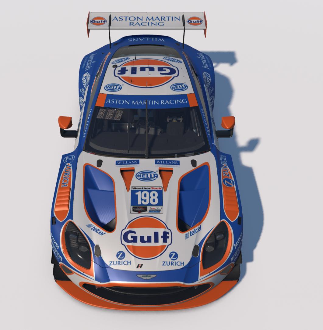 Preview of Gulf AMR Vantage GT3 EVO by Warren M.