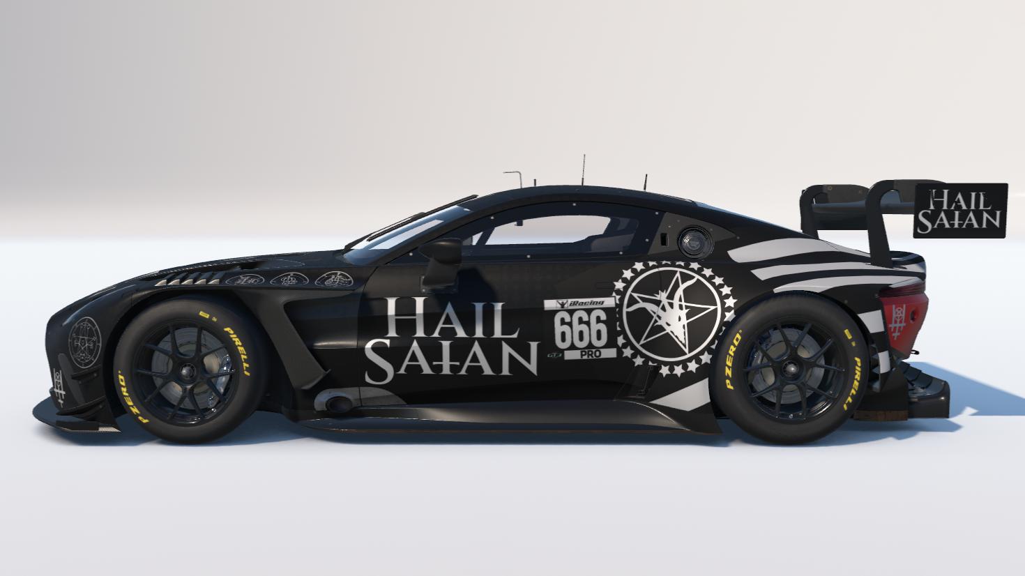 Preview of "HAIL SAtAN" Aston Martin Vantage GT3 EVO by Carson C.