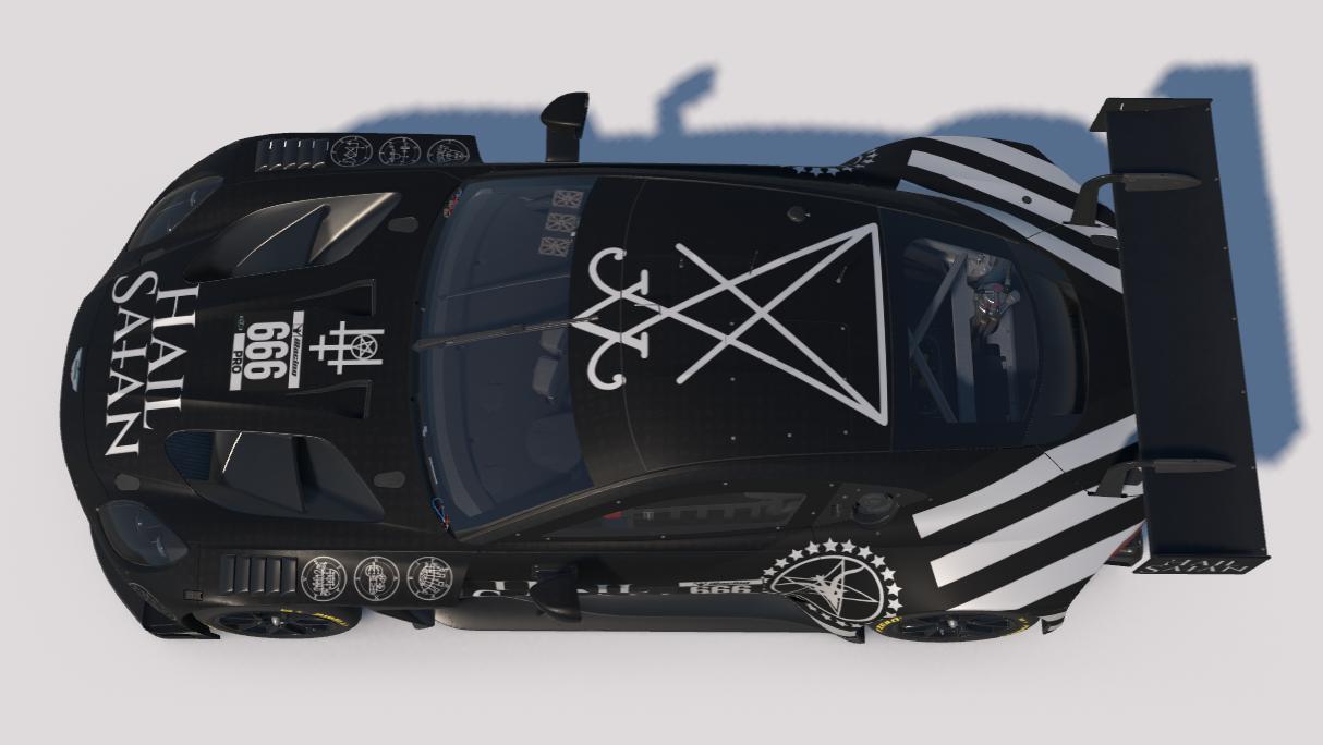 Preview of "HAIL SAtAN" Aston Martin Vantage GT3 EVO by Carson C.