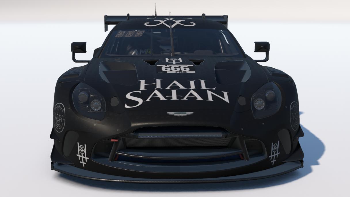 Preview of "HAIL SAtAN" Aston Martin Vantage GT3 EVO by Carson C.