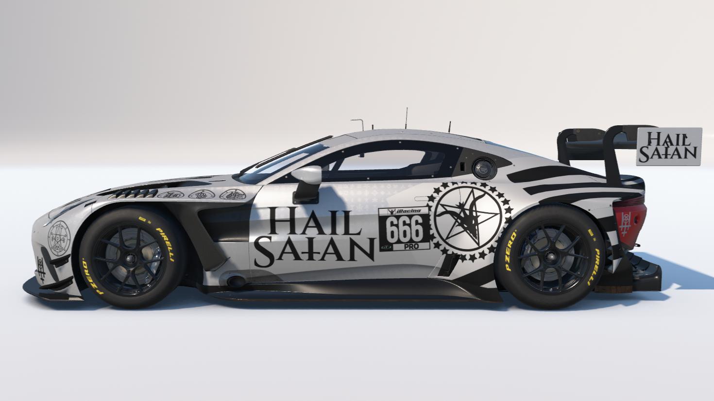 Preview of "HAIL SAtAN" WD Aston Martin Vantage GT3 EVO by Carson C.