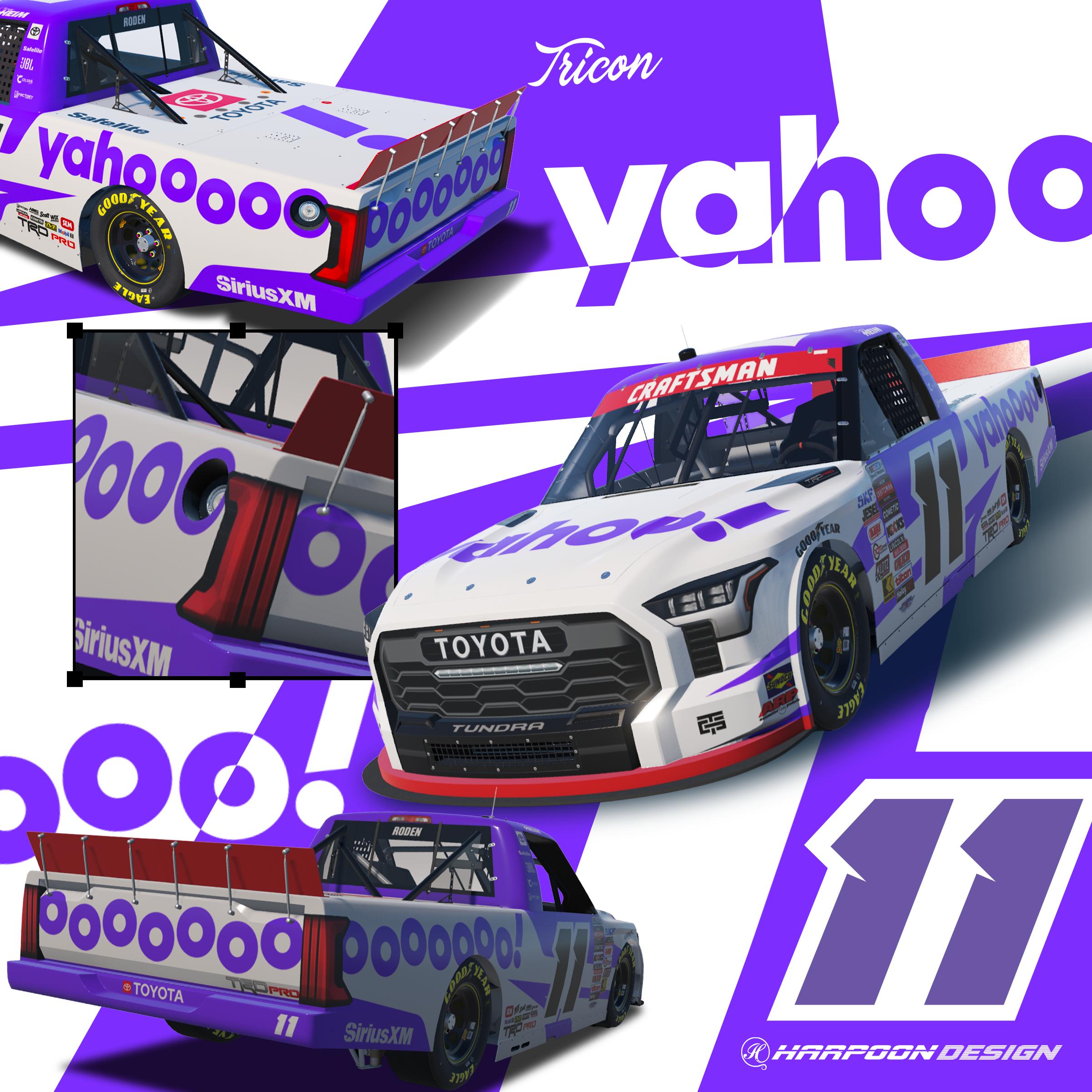 Preview of 2025 Corey Heim Yahoo Tundra No Num by Brantley Roden