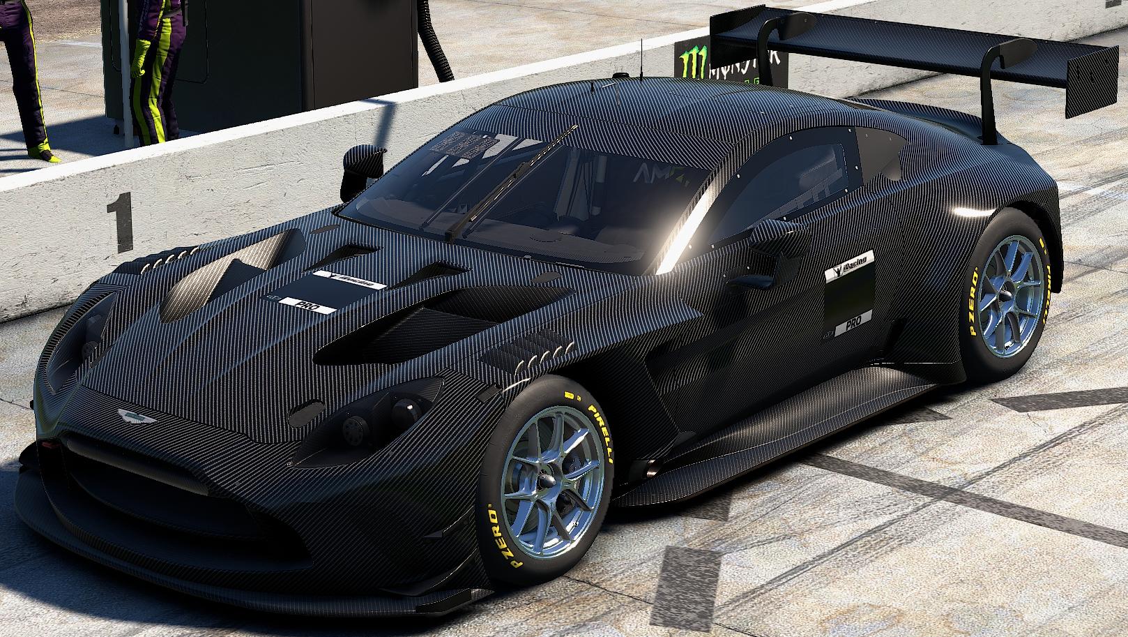 Preview of Carbon Fibre Aston Martin Vantage (GT3 decals) by Cameron Dance