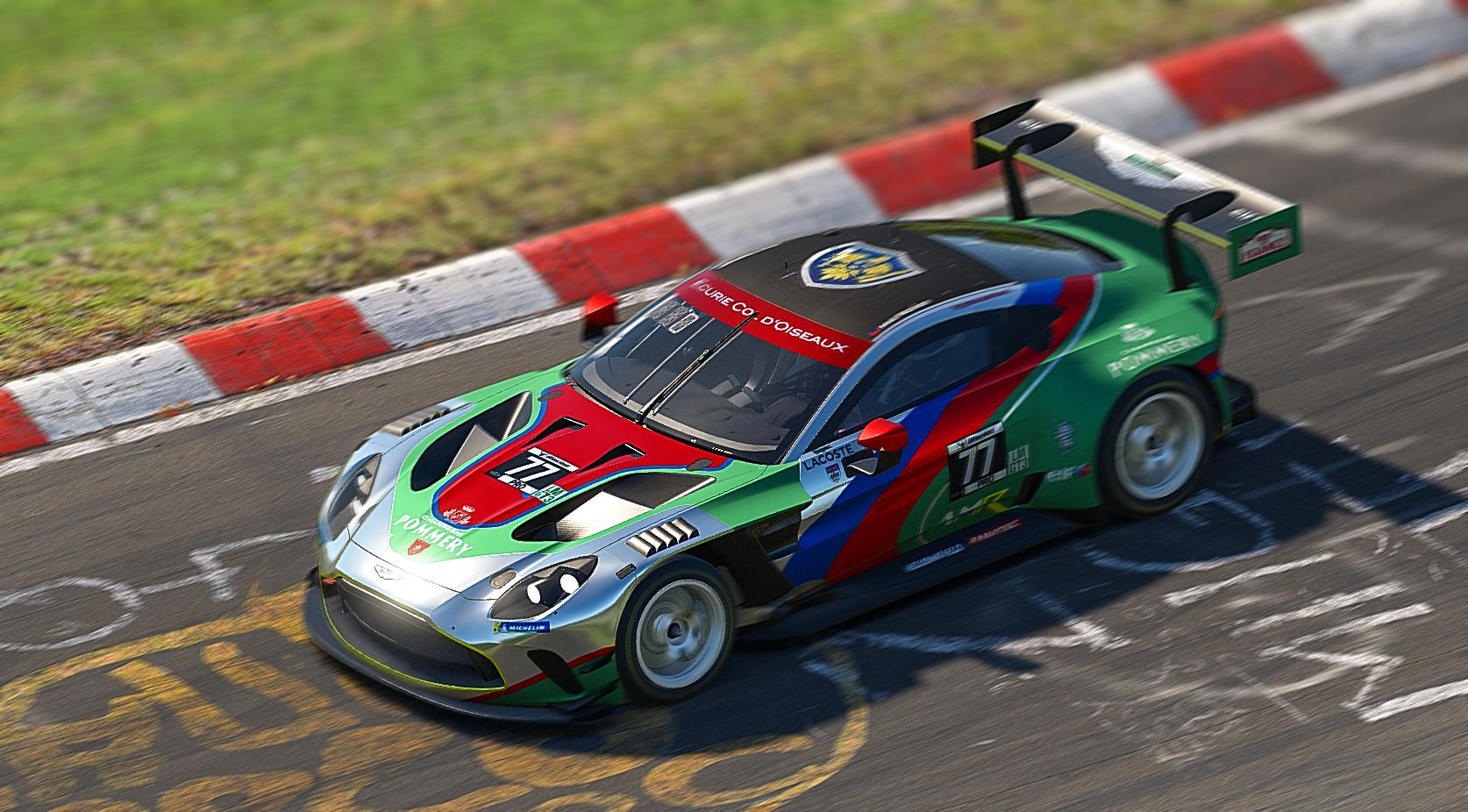Preview of Ecurie Col dOiseaux Aston Martin Vantage GT3 Evo Mike more green by Mike Riedner