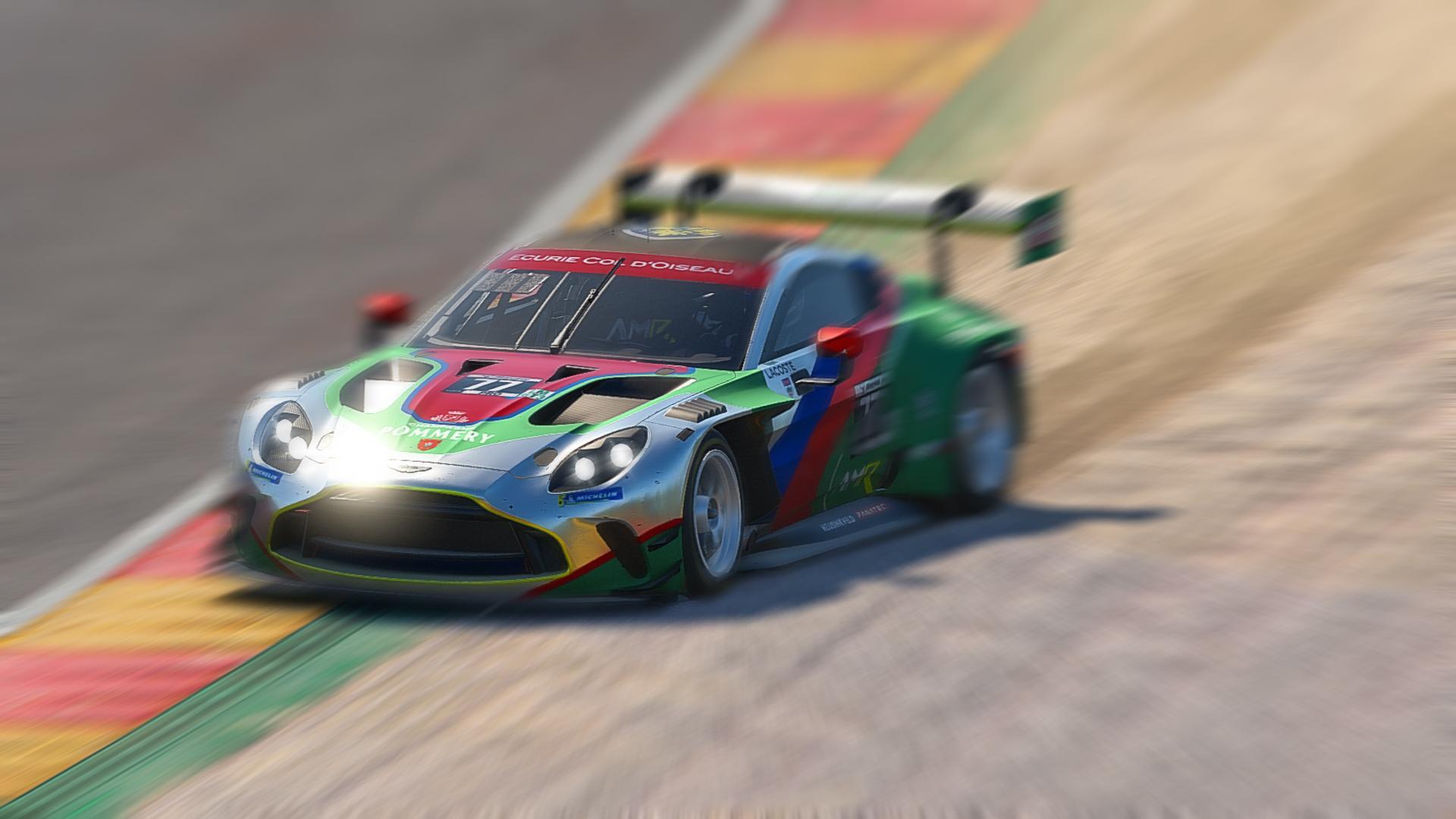 Preview of Ecurie Col dOiseaux Aston Martin Vantage GT3 Evo Mike more green by Mike Riedner