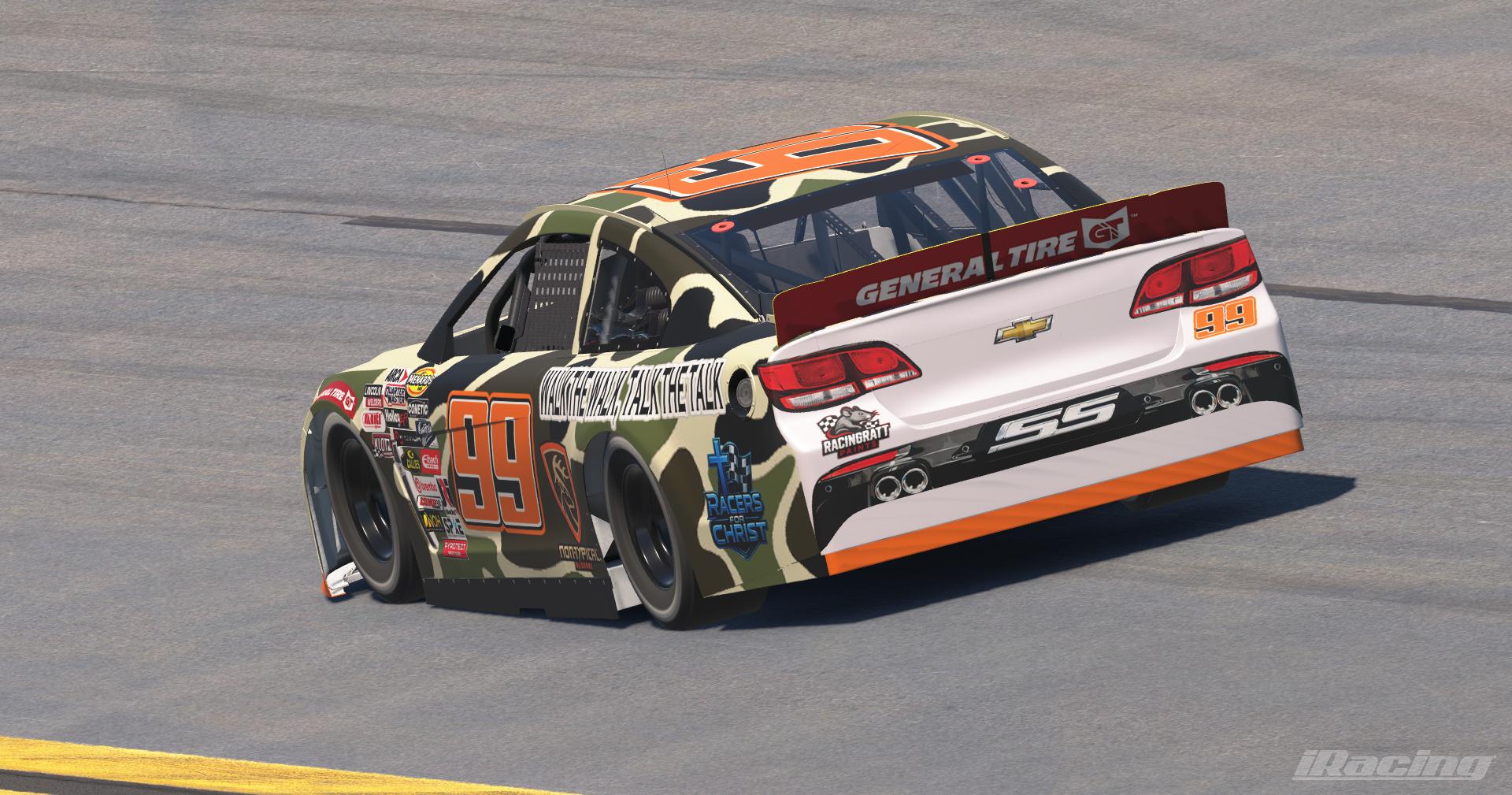 Preview of #99 Walk the Walk, Talk the Talk ARCA Chevy SS by Andrew Rattell